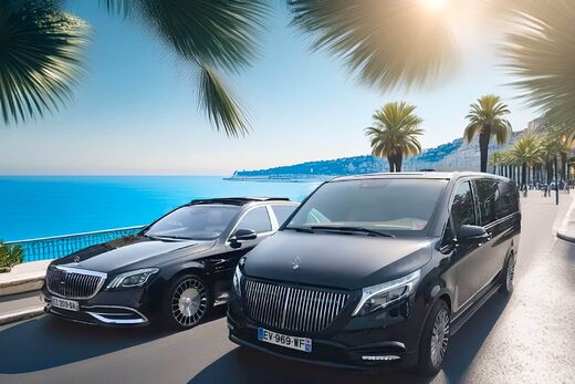 Quels véhicules sont utilisés pour un service VTC haut de gamme ?
